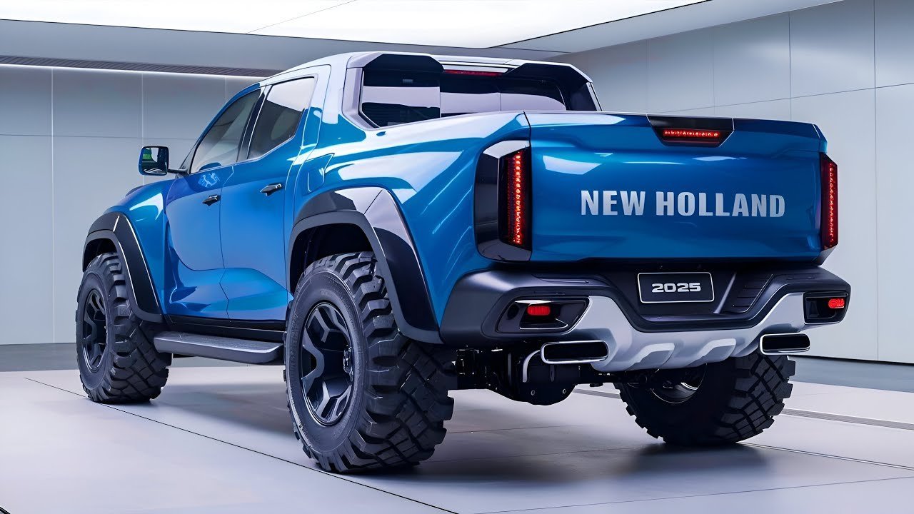 2025 New Holland Pick-Up Truck Officially Launched: First Look, High-Tech Features, Powerful Engine, Stylish Design, Smart Technology, MPG, & Price