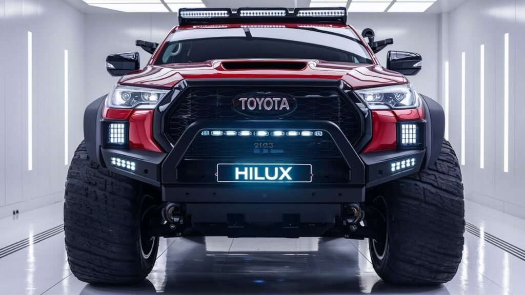 Toyota Hilux 2025 Launch – Bold Pickup Truck Design, Advanced Engine, Spacious Interiors & Modern Tech Features!