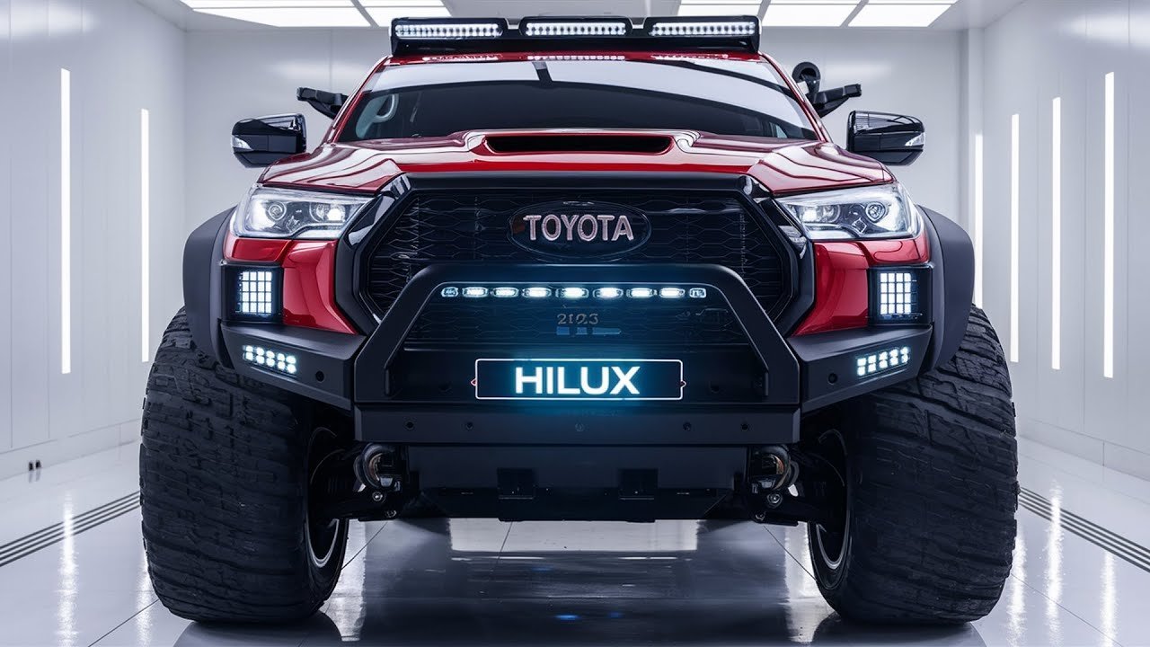 Toyota Hilux 2025 Launch – Bold Pickup Truck Design, Advanced Engine, Spacious Interiors & Modern Tech Features!