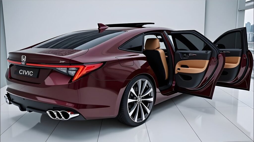 Honda Civic Hybrid 2026 Revealed: Smarter, More Luxurious Sedan Built for Modern American Drivers